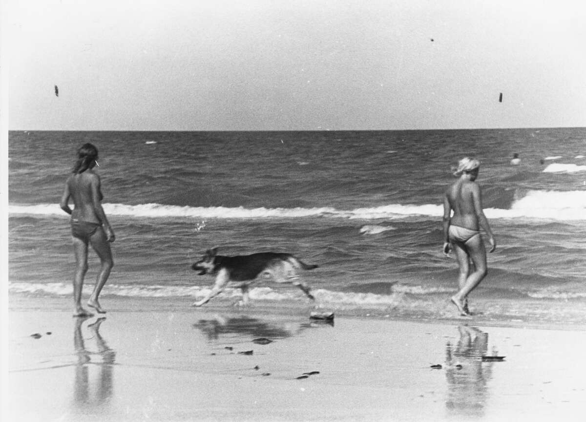 3. Efforts to the establish the park began in 1936 , when State Parks Board chairman D. E. Colp proposed a national park between Corpus Christi and Port Isabel, according to the Handbook of Texas. President John F. Kennedy signed the bill into law on Sept. 23, 1962.In this undated photo, topless woman enter the beach.