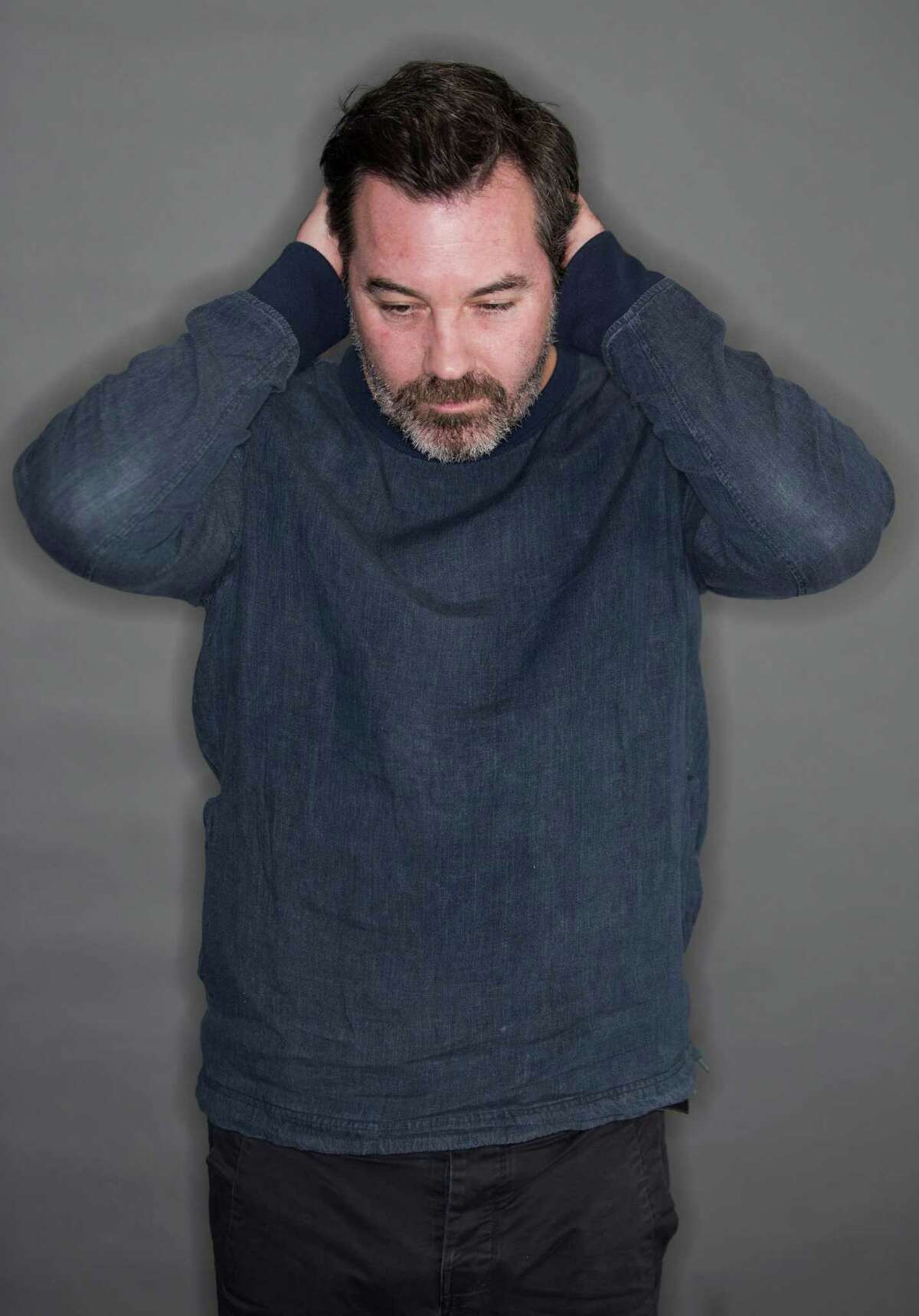 Duncan Sheik poses for a portrait on Thursday, March 24, 2016, in New York. Sheik is ready to let Broadway audiences hear how he turned the provocative 1991 novel, "American Psycho," about a psychopath into one of the season's bravest pieces of musical theater. It opens April 20. (Photo by Brian Ach/Invision/AP ORG XMIT: NYBA104