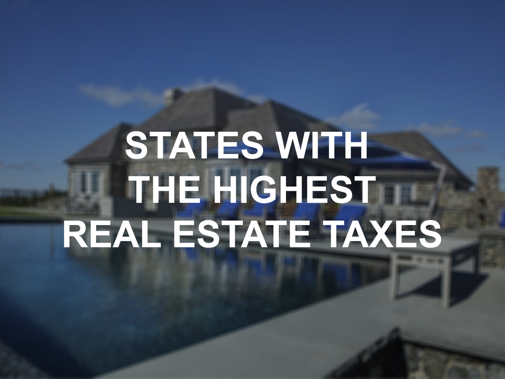 Just how high are Connecticut's property taxes?