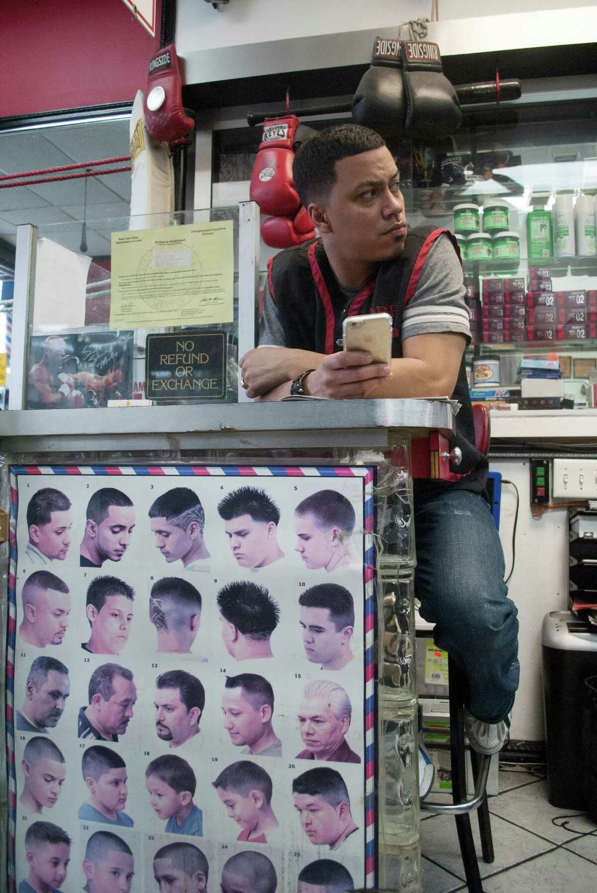Bronx barber Robert Torres has followed Carlos Correa since he signed at 17 with the Astros. "For him to come into Yankee Stadium and blossom, he came out like an All-Star. HeÂ?’s not afraid.Â?”Â ( Hunter Atkins for the Houston Chronicle )