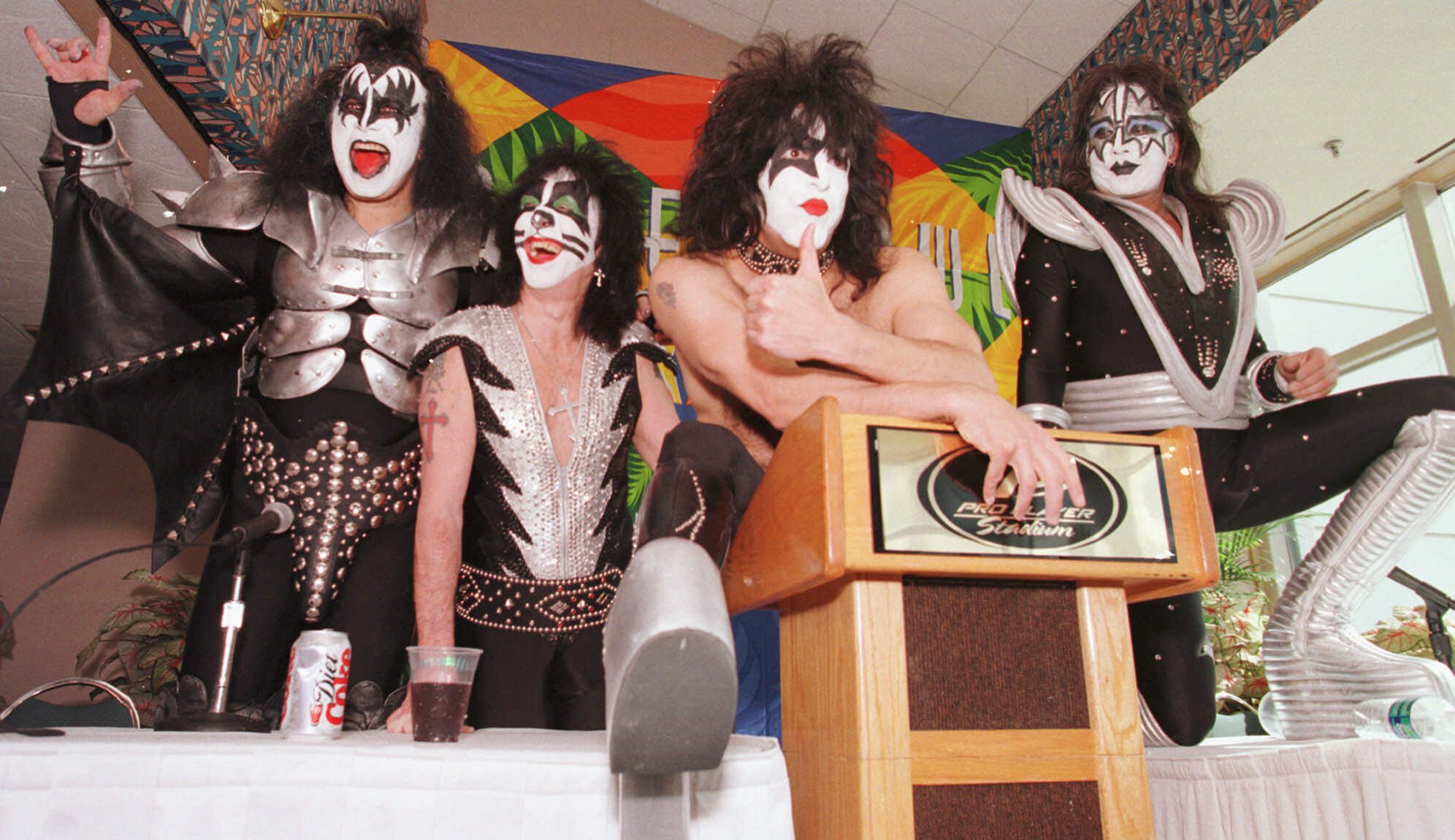 Kiss Band Signed Pose 20x24 Photograph Steiner COA | #1735583127