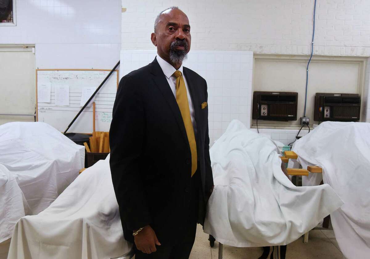 James Bryant, chief embalmer at Lewis Funeral Home, has been selected as Embalmer of the Year by the National Office of Epsilon Nu Delta Mortuary Fraternity. He is a Vietnam veteran.