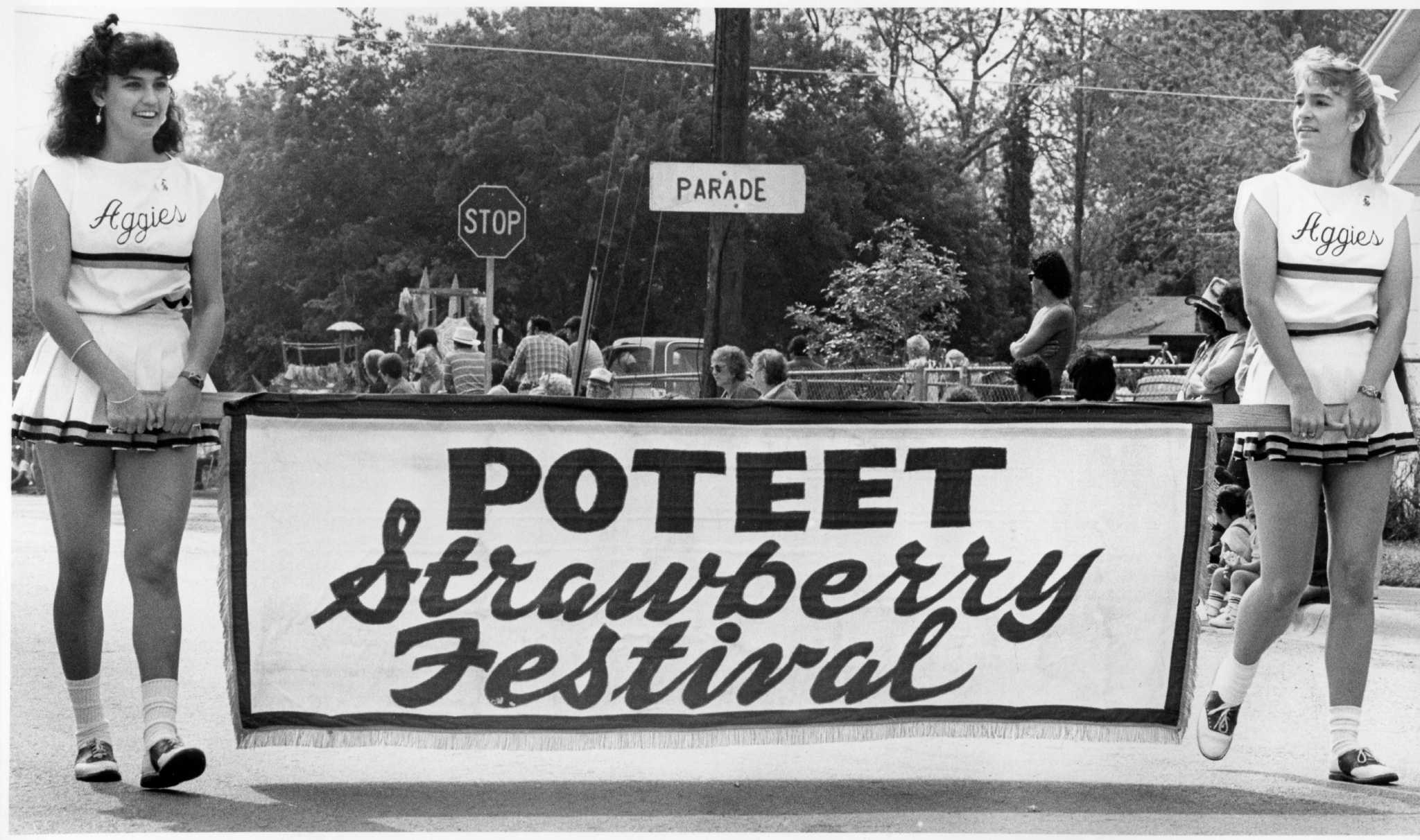Poteet Strawberry Festival vintage photographs