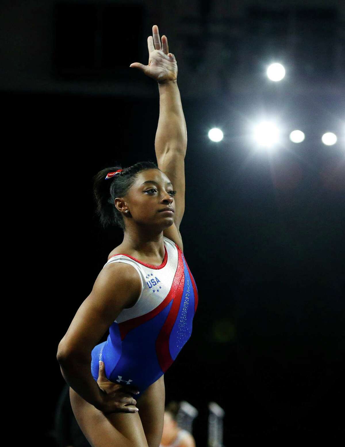 Simone Biles takes step at a time toward Olympics