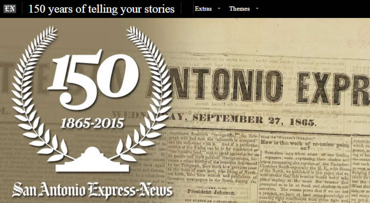 The Express-News staff also won first place for its yearlong feature series on the newspaper’s 150th anniversary.