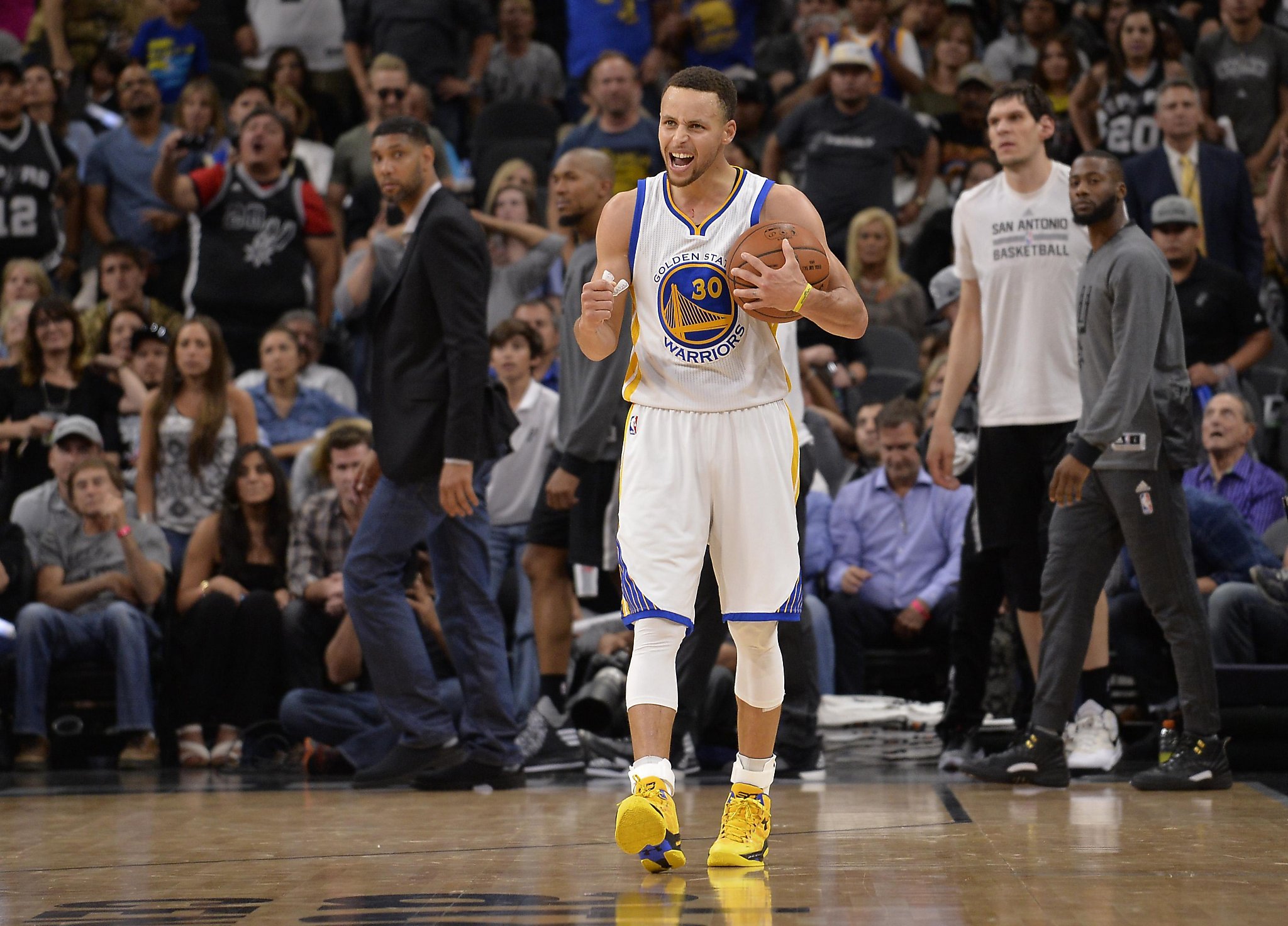 Apr 10, 2014: San Antonio Spurs guard Danny Green #4 during an NBA