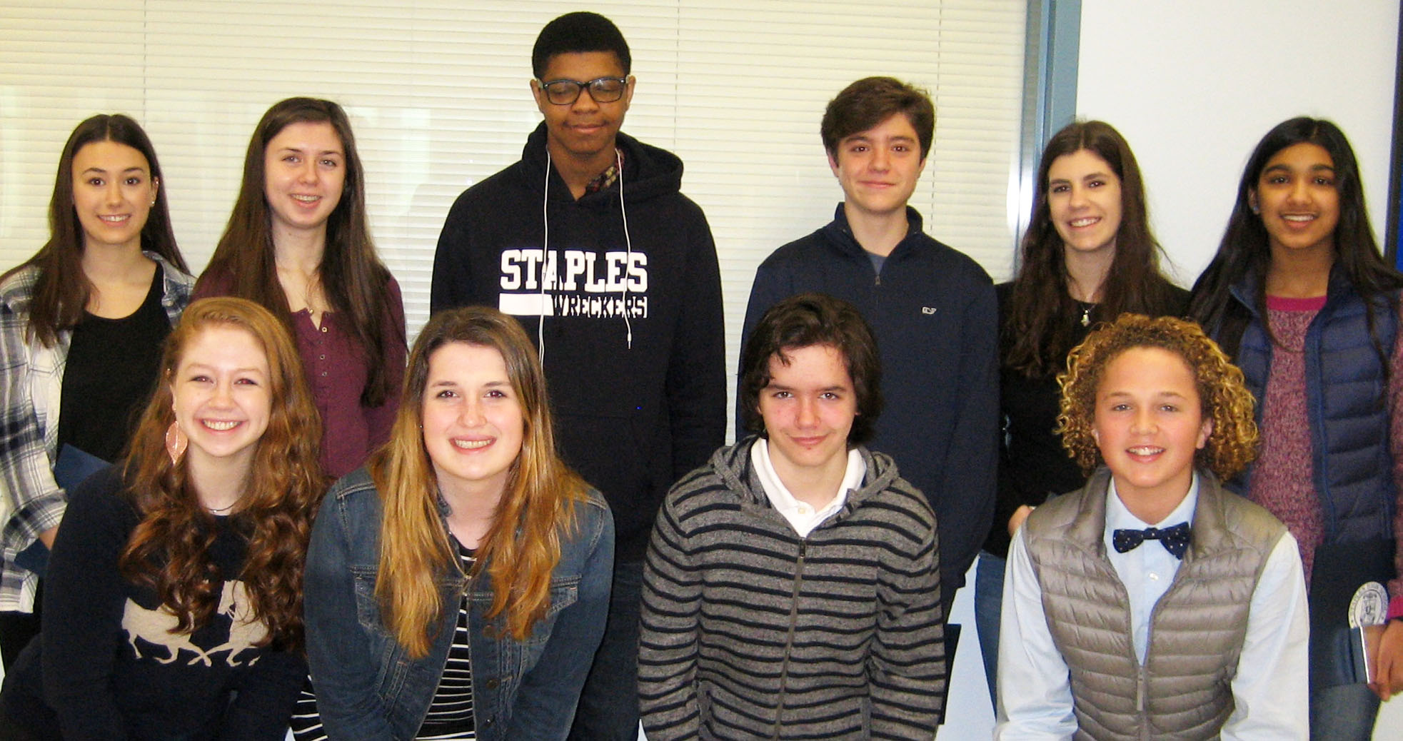 Staples High cites 12 Students of the Month