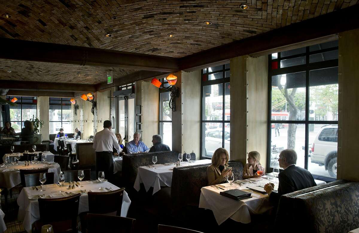 Guests in the dining room at Boulevard Restaurant in San Francisco, Calif., on Sunday, April 10, 2016. Boulevard has been chosen for the Chronicle's Top 100 restaurants.