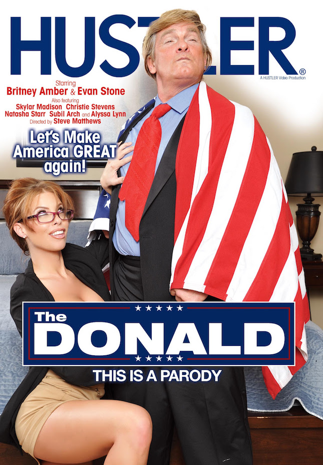 Sarah Palin Xxx Porn - Hustler releasing a Donald Trump porn parody on Tuesday