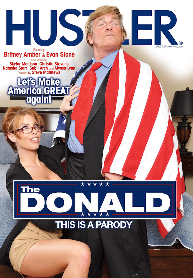 645px x 929px - Hustler releasing a Donald Trump porn parody on Tuesday