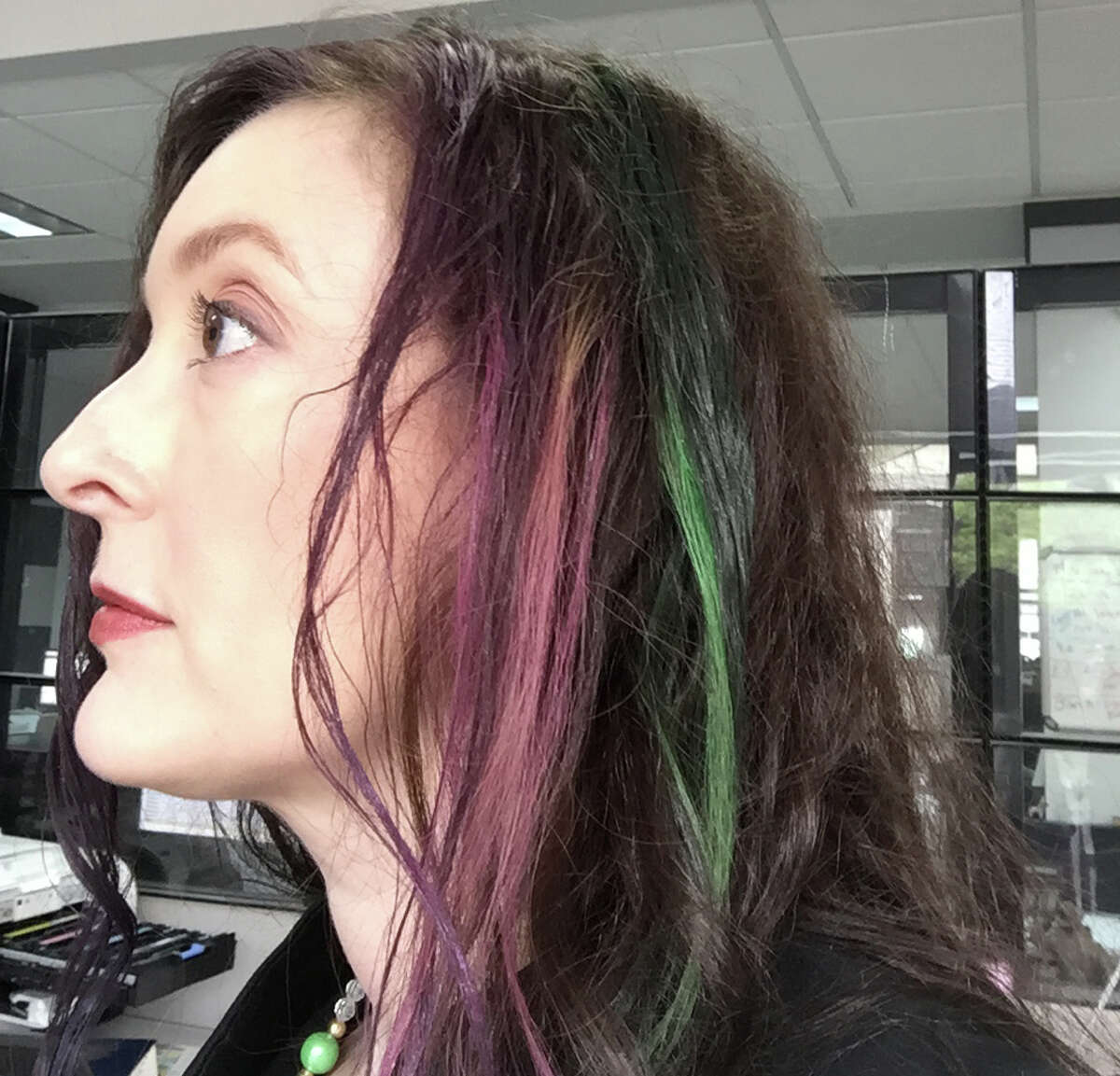 I tried hair chalk and lived to tell the tale
