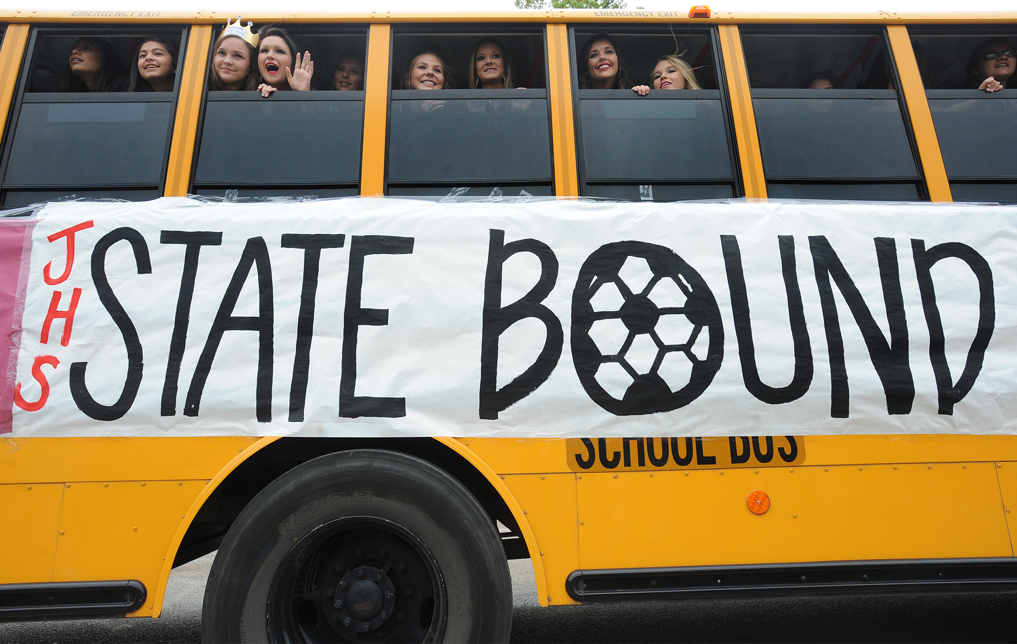 Statebound! The Girls Soccer Team Heads to State!