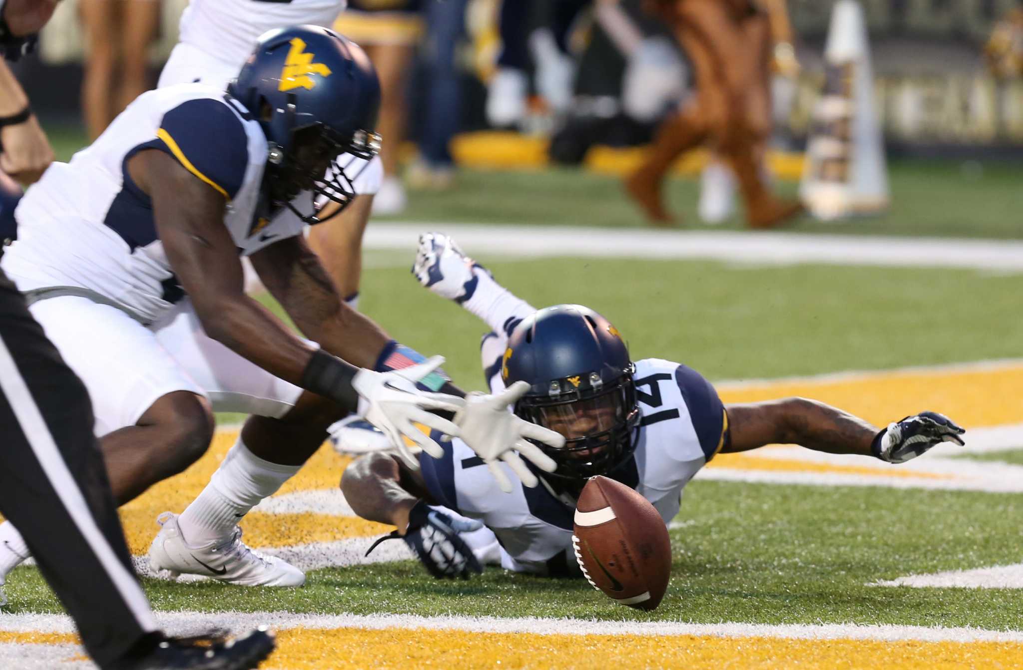 Karl Joseph (West Virginia SAF) vs Texas 2014 