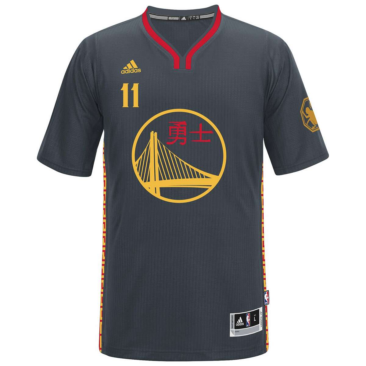 warriors the bay chinese jersey