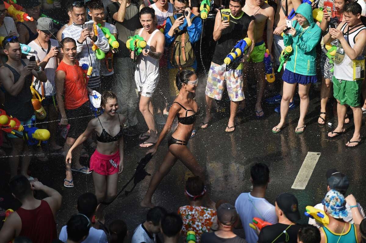 Thailand Water Festival Songkran