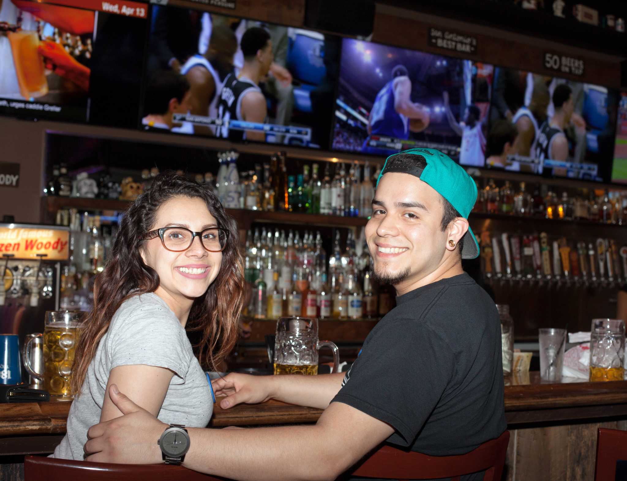 Photos: San Antonio Spurs host watch party at Little Woodrow’s in Stone Oak