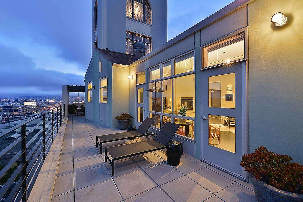 A penthouse in San Francisco's historic Clock Tower goes on the market