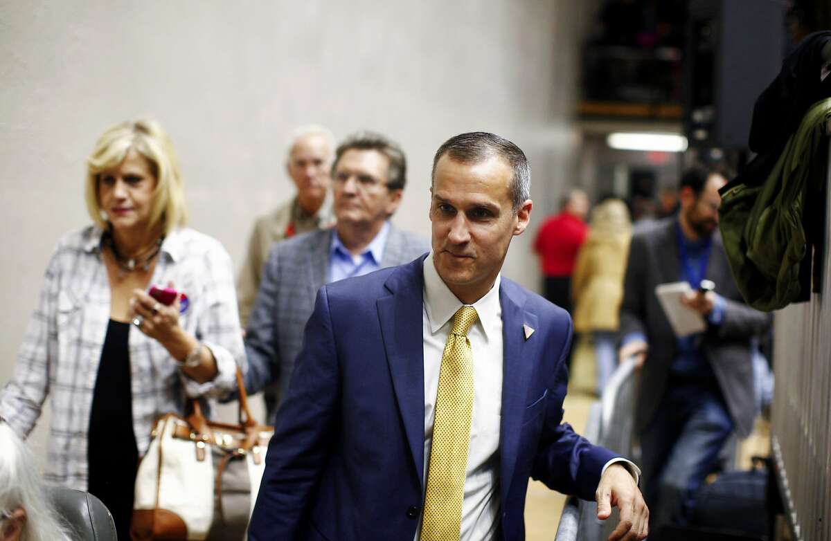 FILE � Corey Lewandowski, Donald Trump�s campaign manager, after a rally in Spartanburg, S.C., Nov. 20, 2015. Michelle Fields, a reporter with the conservative-aligned Breitbart News says that Lewandowski dragged her down by the arm as she was asking Trump a question � a confrontation that launched a flurry of allegations, counter-allegations, and now, a police report. (Travis Dove/The New York Times)