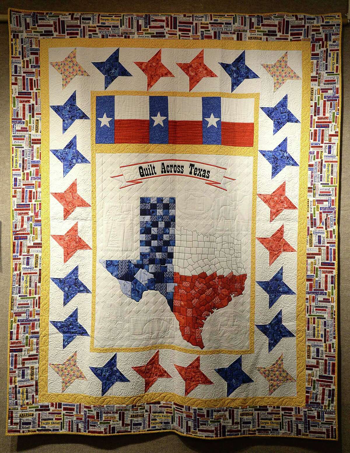 Quilt exhibit celebrates Texas stitch by stitch