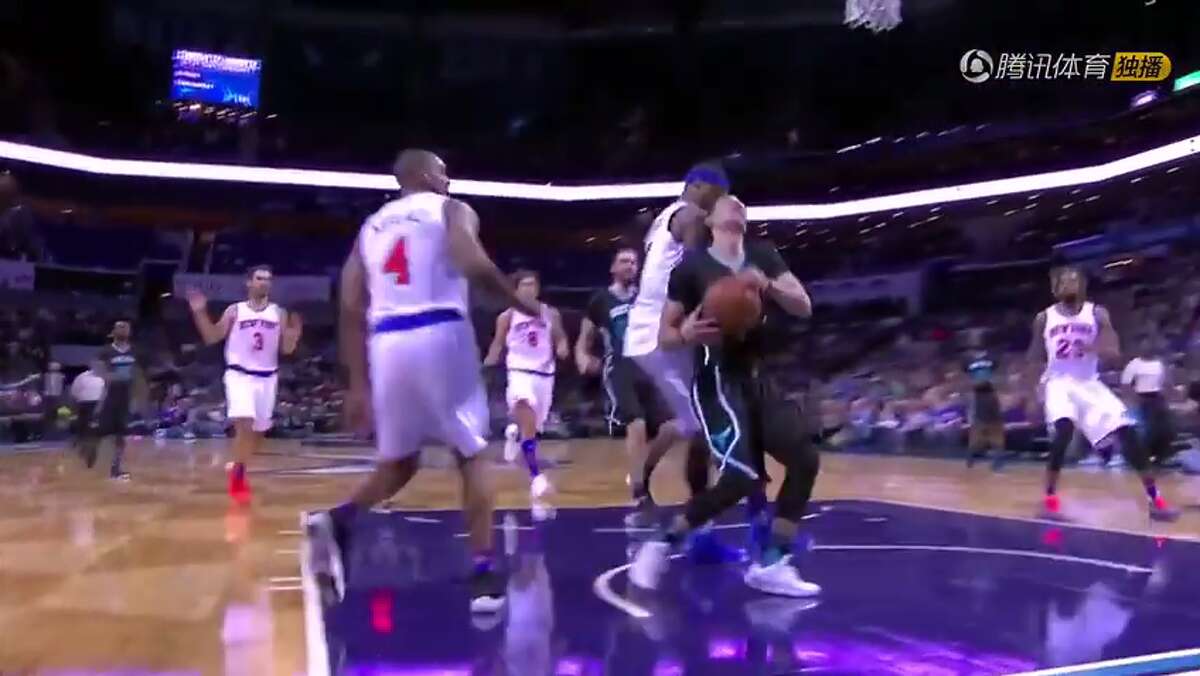 A video recounts all the hard fouls Jeremy Lin has taken in his career without a flagrant foul being called.