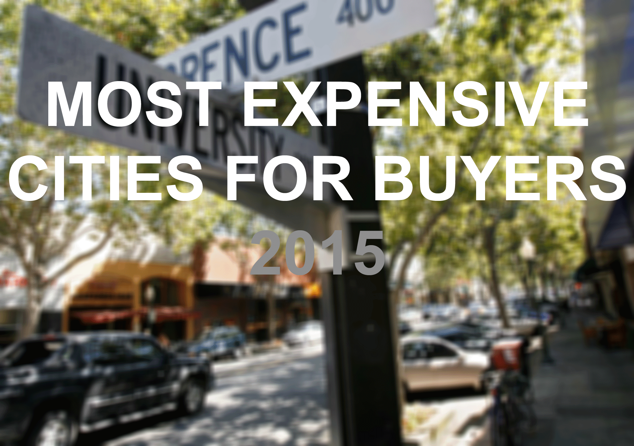 7 of the most expensive places to buy a home are all in the Silicon Valley