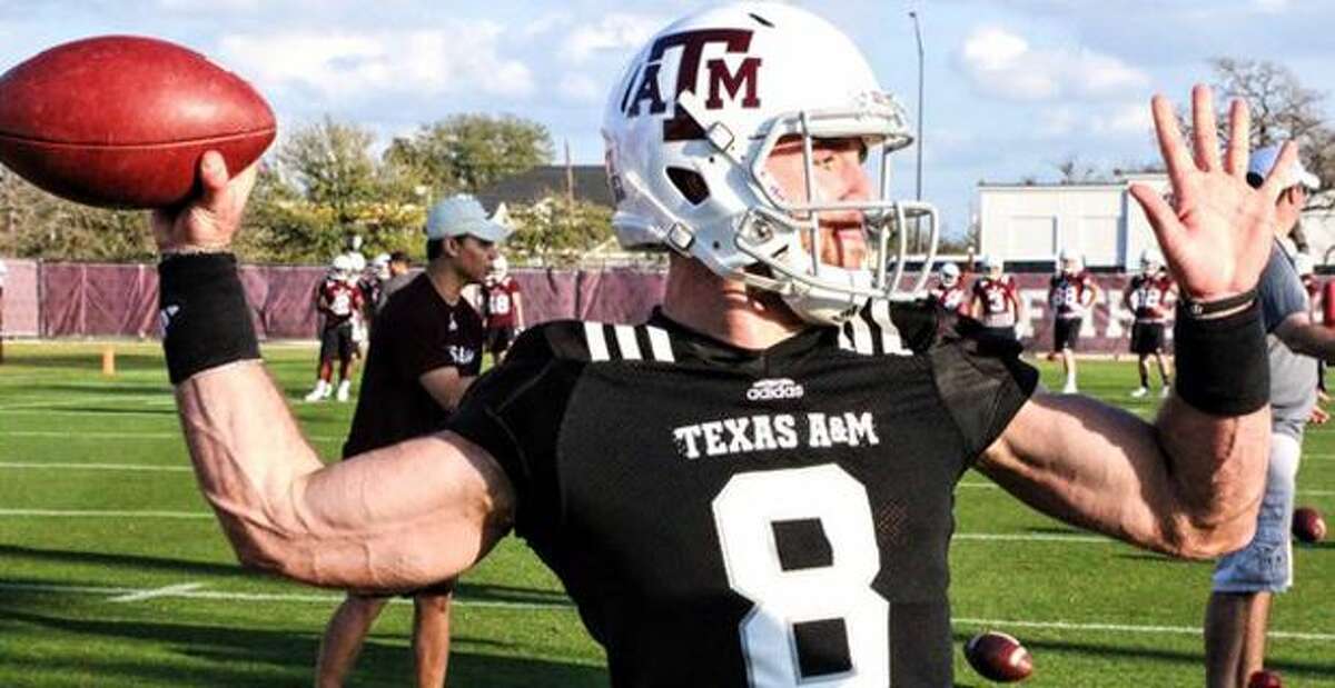 It's a new start for quarterback Trevor Knight, a former Reagan star, who featured a quick release on the first day of spring practice in 2016.