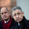 FILE - NOVEMBER 30: According to reports November 30, 2015, Former New York state Assembly Speaker Sheldon Silver has been found guilty on all counts in his corruption trial. NEW YORK - JANUARY 22: New York State Assembly Speaker Sheldon Silver (right) walks out of the Federal Courthouse after his arraignment on January 22, 2015 in New York City. Silver was was arrested on bribery and corruption charges Thursday morning after a long-term investigation by the FBI. (Photo by Yana Paskova/Getty Images) ORG XMIT: 533918707