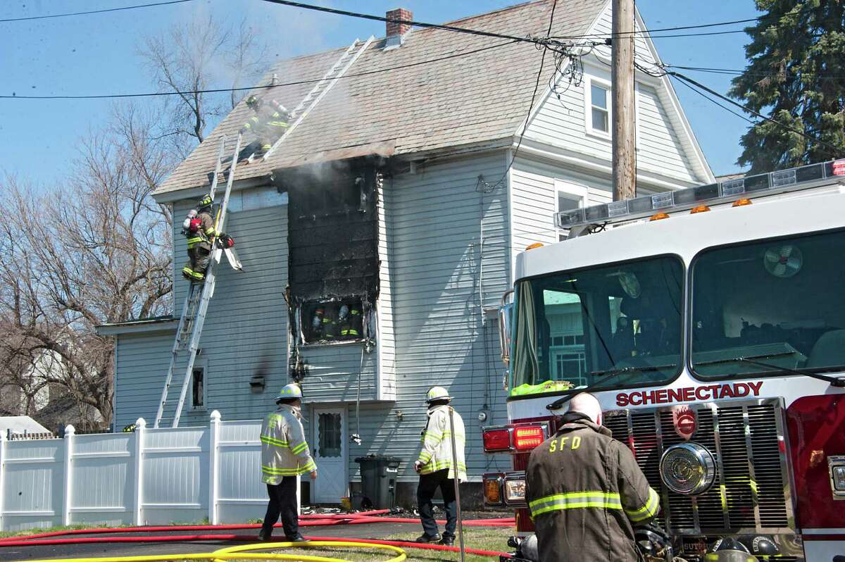 Schenectady resident injured in house fire