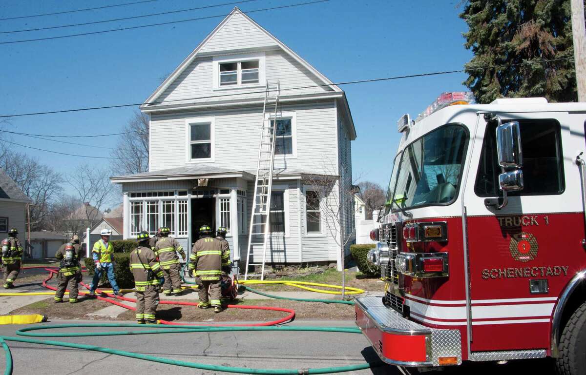 Schenectady resident injured in house fire