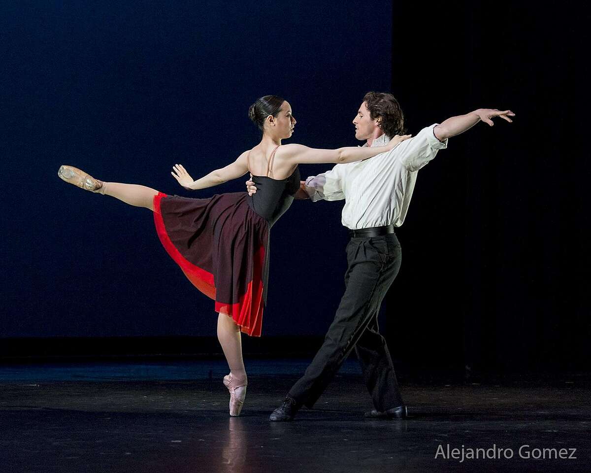 Alison Share and Maykel Solas perform during�Western Ballet 40th Anniversary Gala on Saturday, April 23, at Menlo-Atherton Center for the Performing Arts.