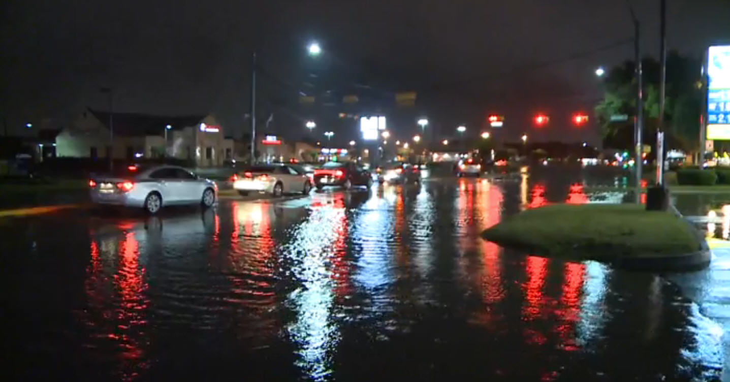 Powerful Thunderstorms Swamp Houston Region