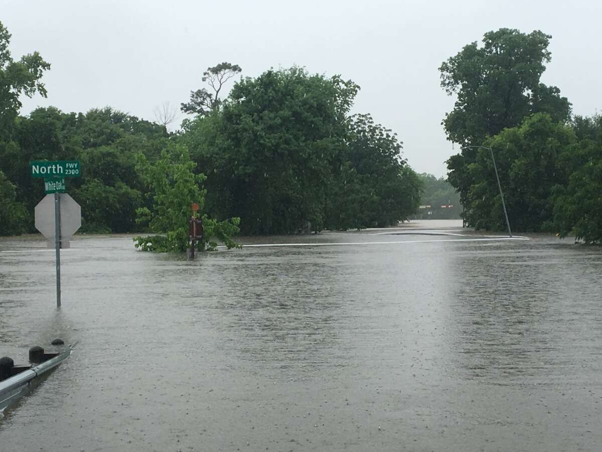 Scenes from downtown during Houston's Tax Day Flood