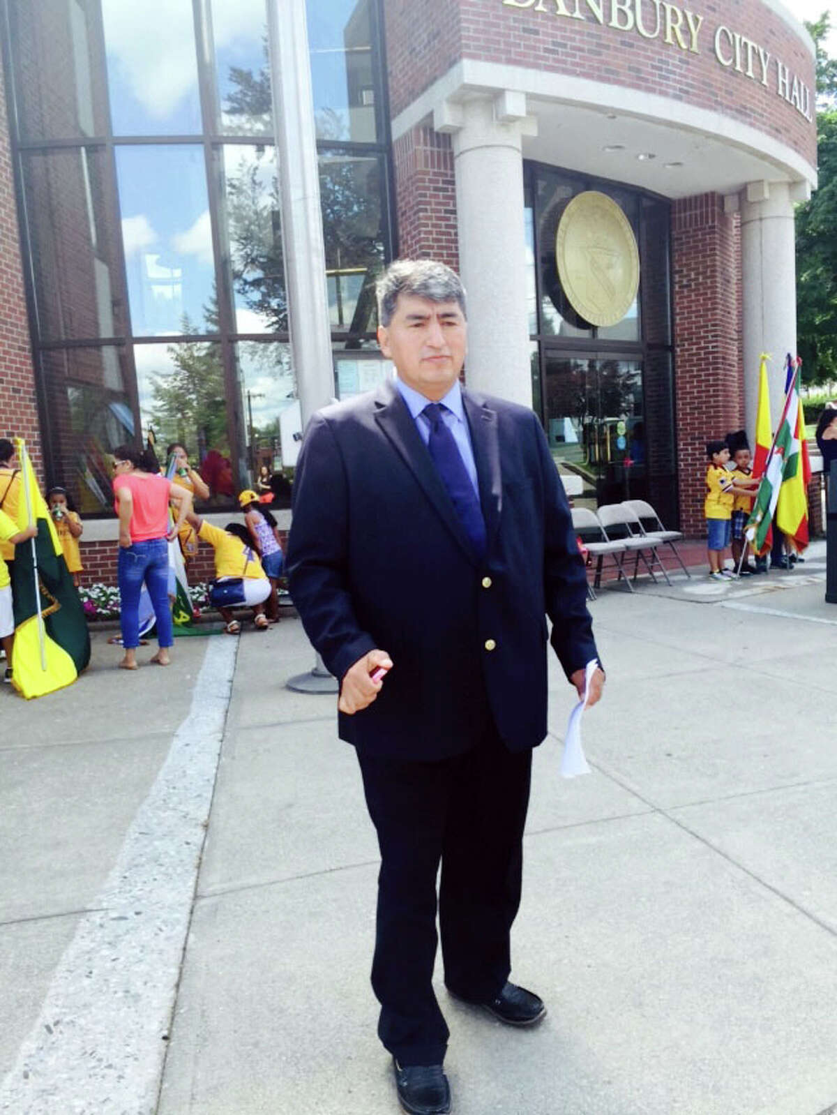 Milton Pauta, president of the Ecuadorian Civic Center of Greater Danbury