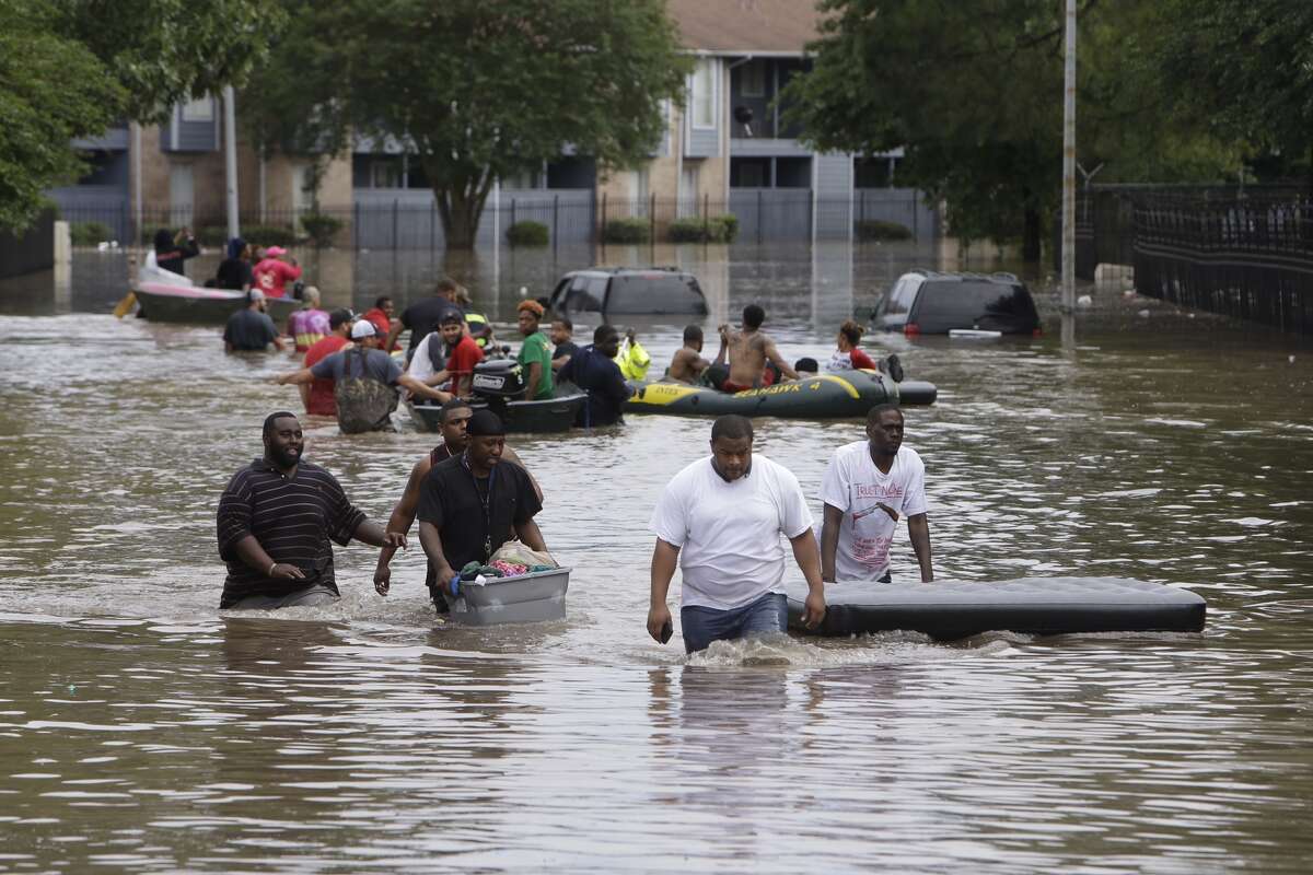 At least 5 dead in Houston-area floods