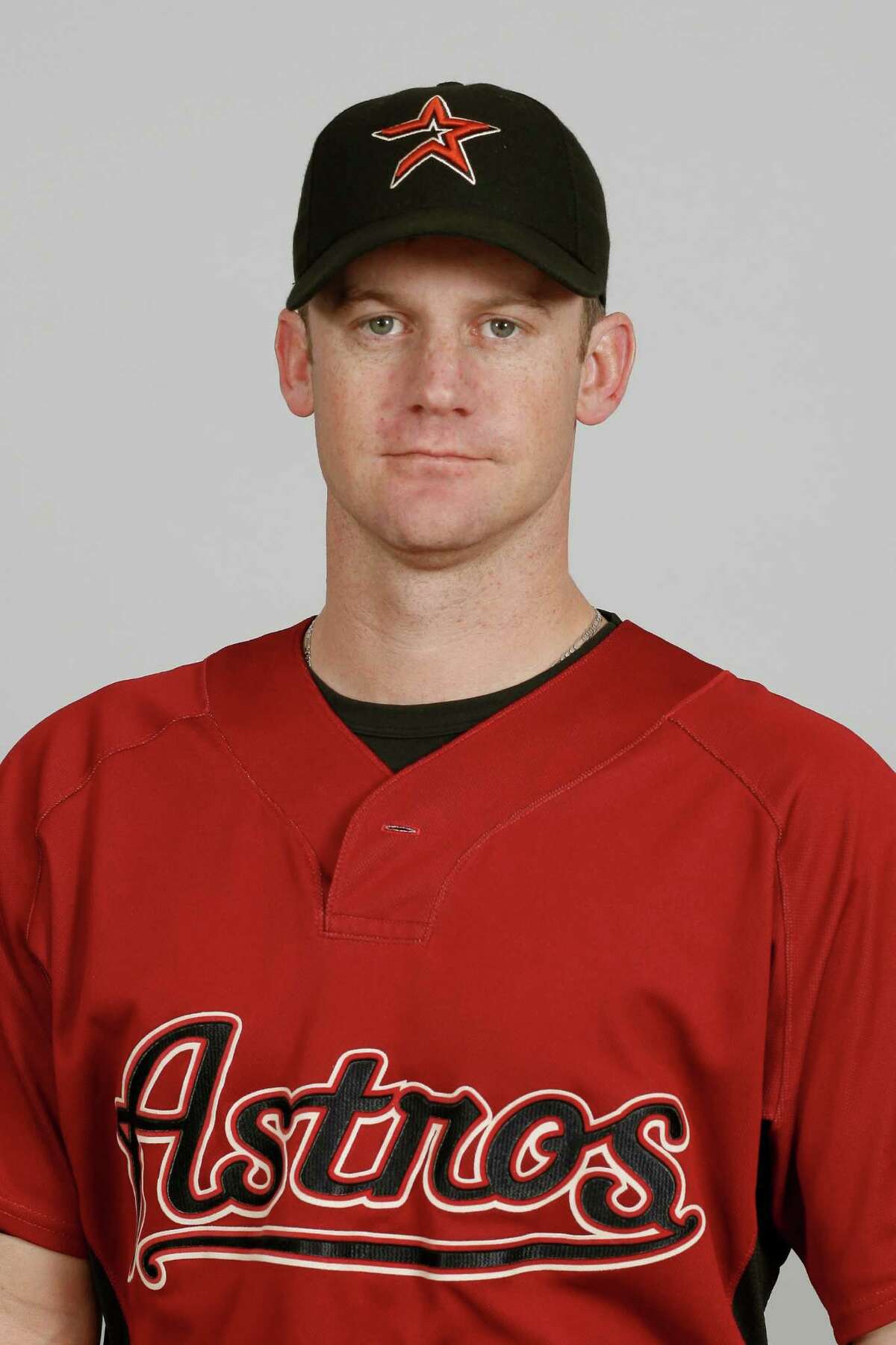 This is a 2010 photo of Roy Oswalt of the Houston Astros baseball team. This image reflects the Houston Astros active roster as of Thursday, Feb. 25, 2010 when this image was taken. (AP Photo/Rob Carr)