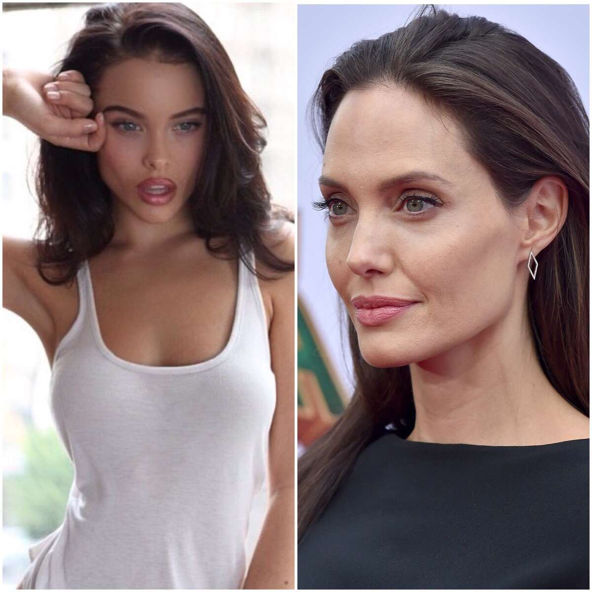 marta milans strongly resembles angelina jolie