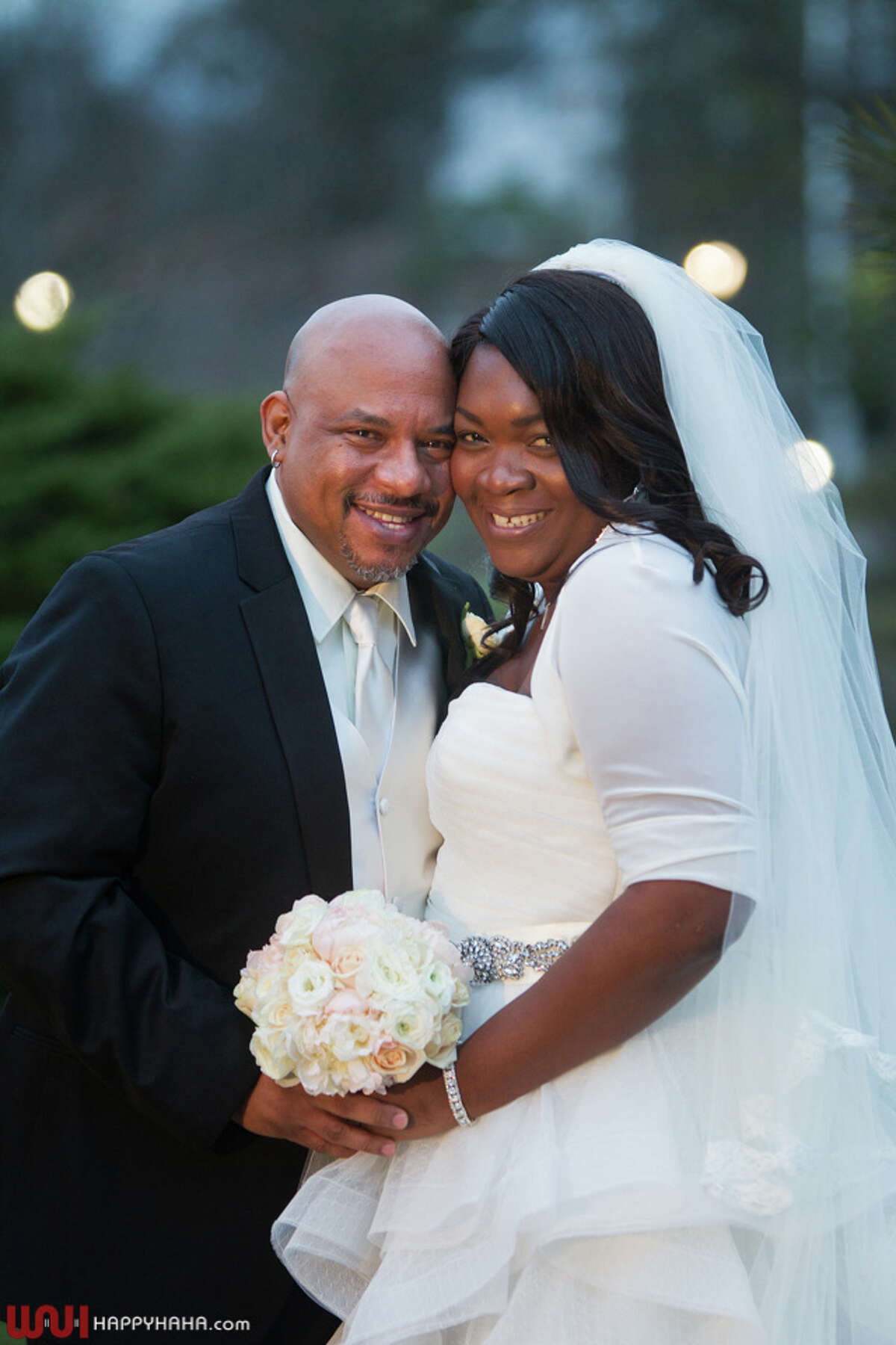 Charmaine Mercedes Davis, daughter of Elisha and Beatrice Davis of Stamford, married Lawrence Benson Ford, Sr, at the Stamford Marriott Hotel & Spa in January.