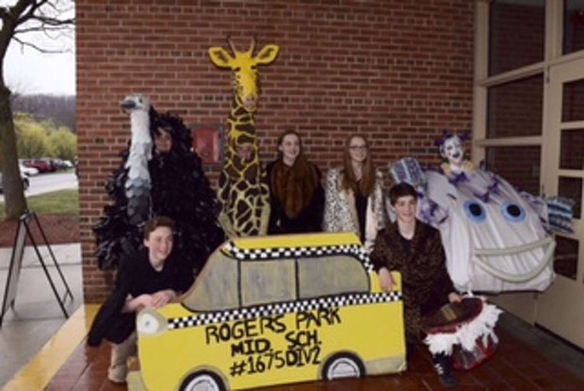 Rogers Park Middle School students scored high in the statewide Odyssey of the Mind competition April 2 at Bristol Eastern High School.