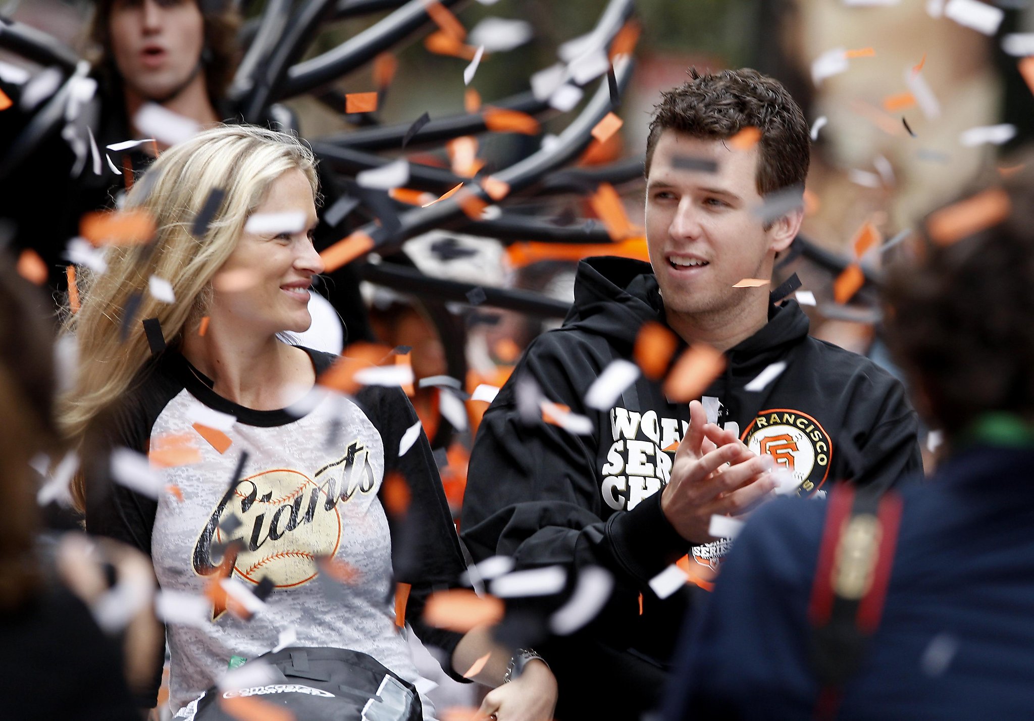 San Francisco Giants' Buster Posey, wife Kristen donate proceeds