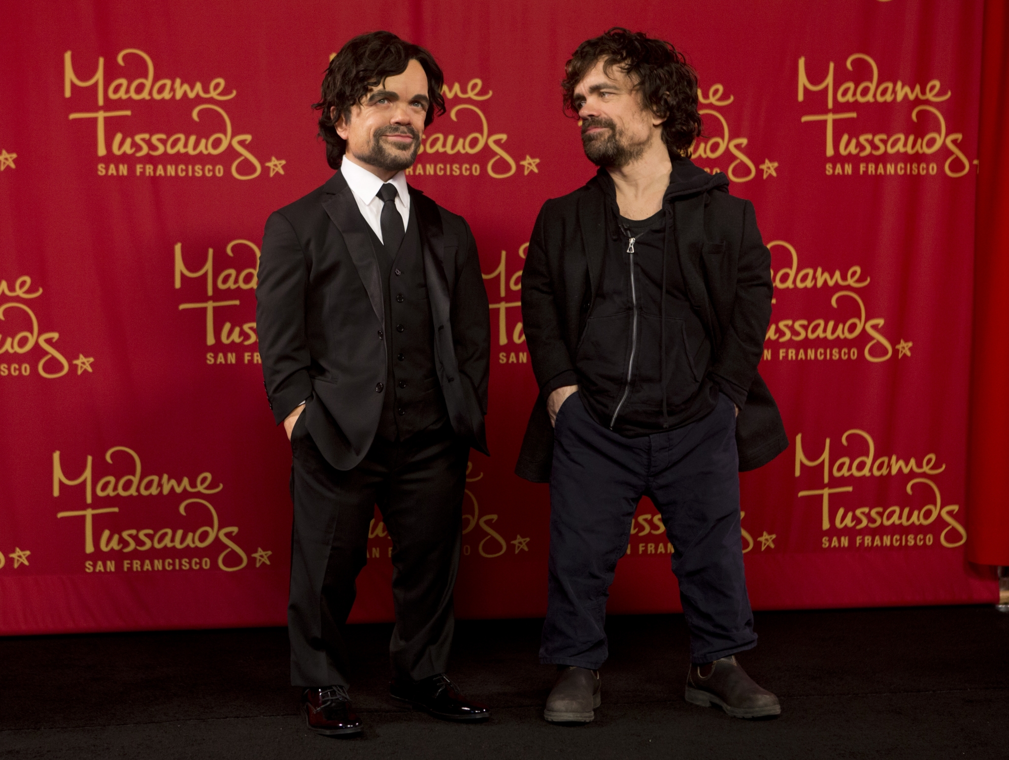 'Game of Thrones' star Peter Dinklage meets his wax twin at SF Madame