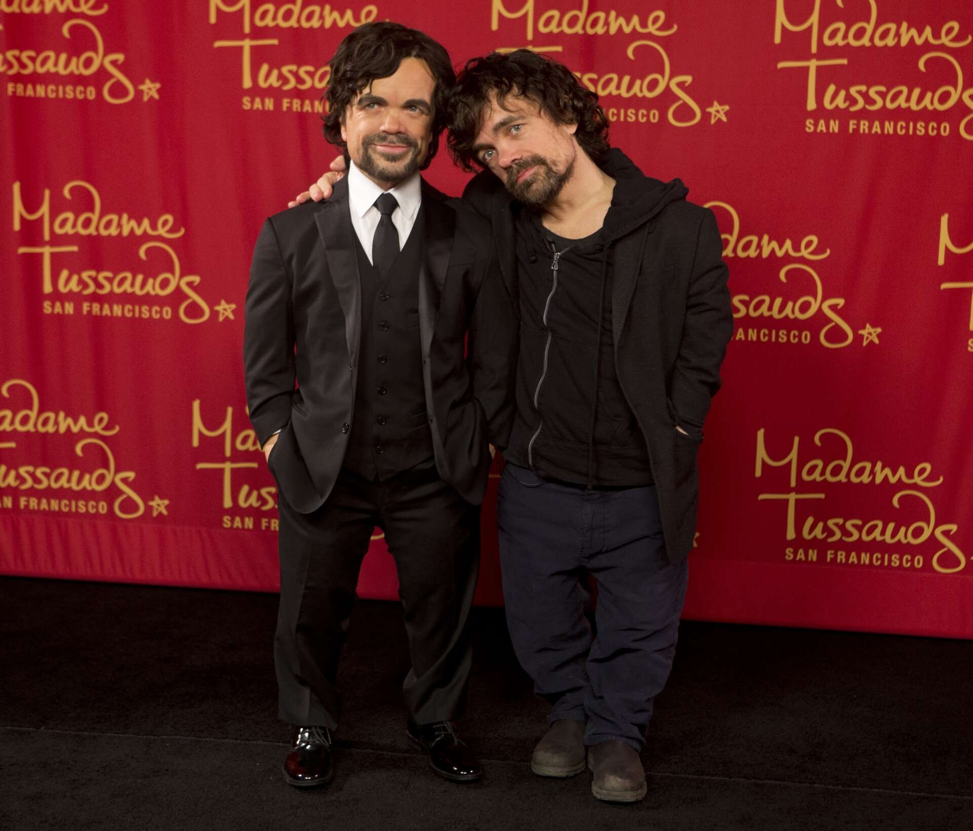 'Game of Thrones' star Peter Dinklage meets his wax twin at SF Madame