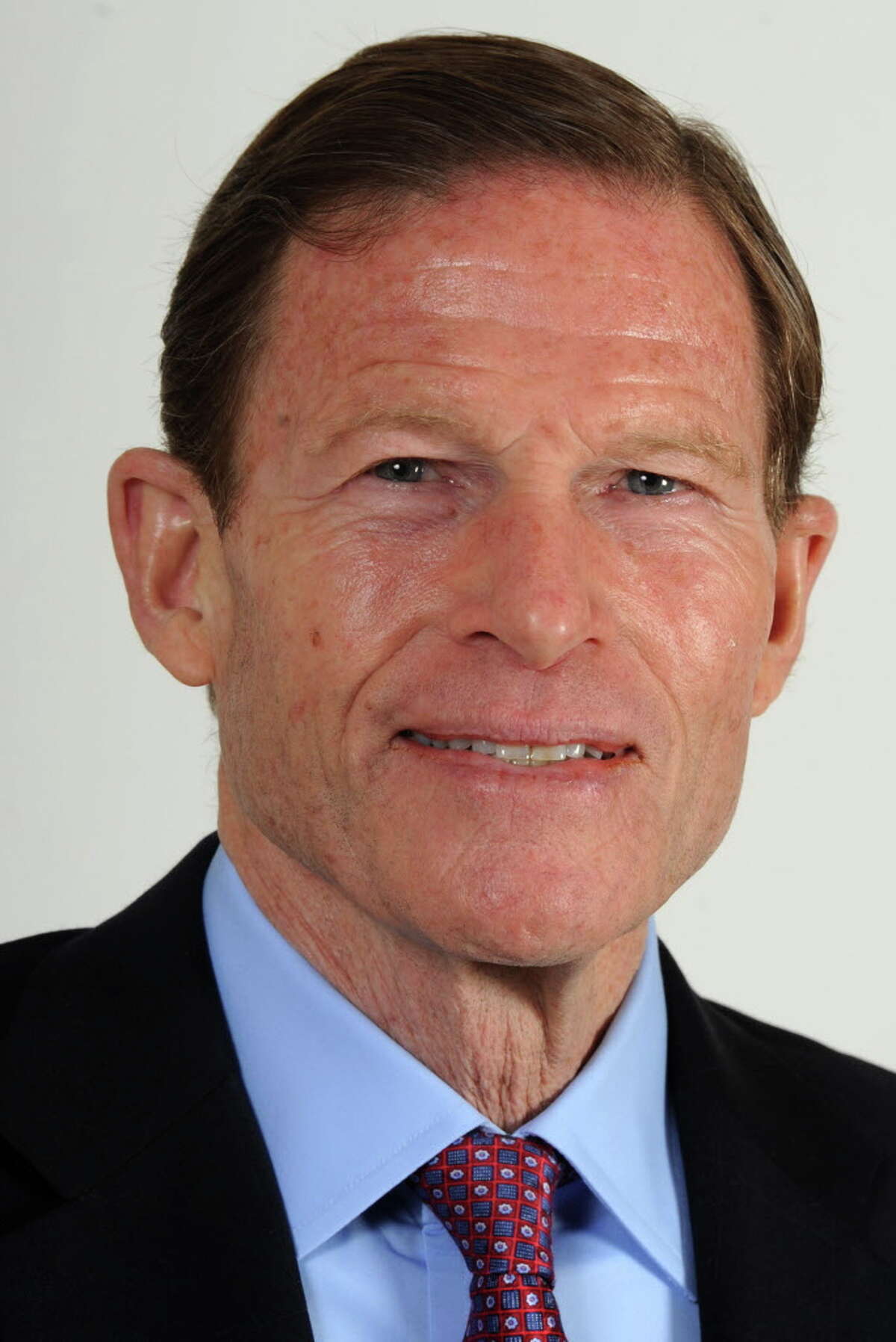 Sen. Richard Blumenthal, D-Conn. meets with the Hearst Connecticiut Media editorial board on Monday, April 11, 2016 in Bridgeport, Conn.