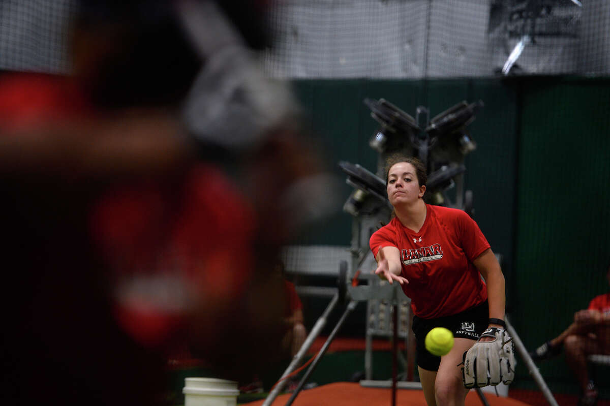Lamar softball not lacking of pitching talent