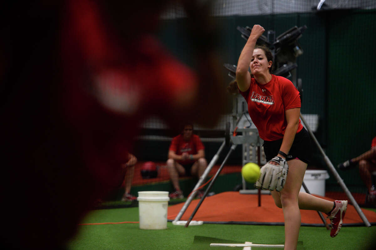 Lamar softball not lacking of pitching talent
