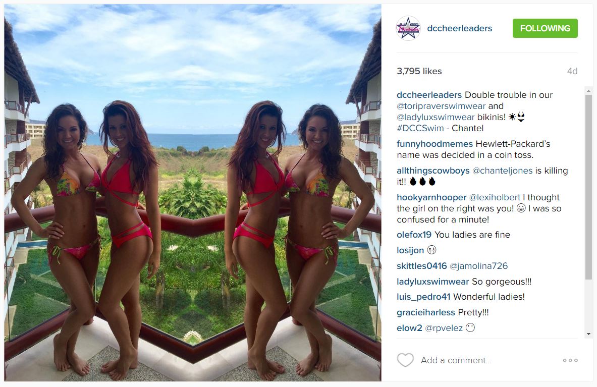 Viral Swimsuit Photos Shared by Dallas Cowboys Cheerleaders Increases the  Heat on Social Media - EssentiallySports