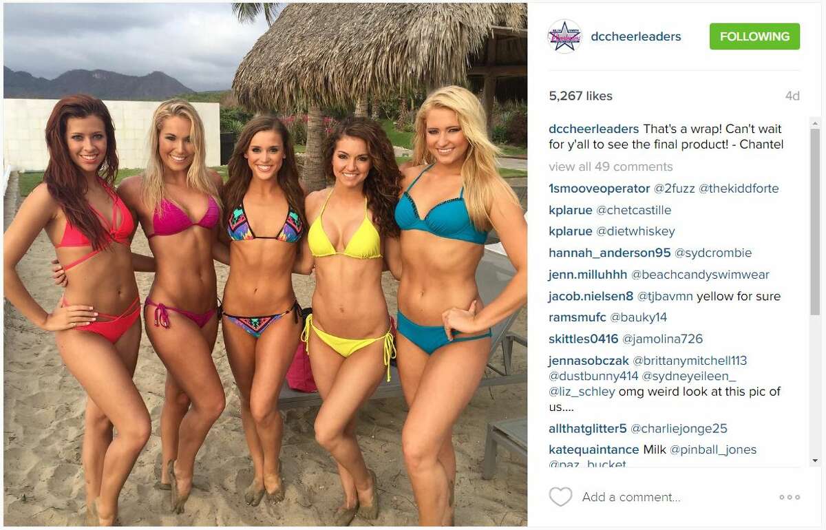 The Dallas Cowboys Cheerleaders Swimsuit Photo Shoot in Mexico 2016