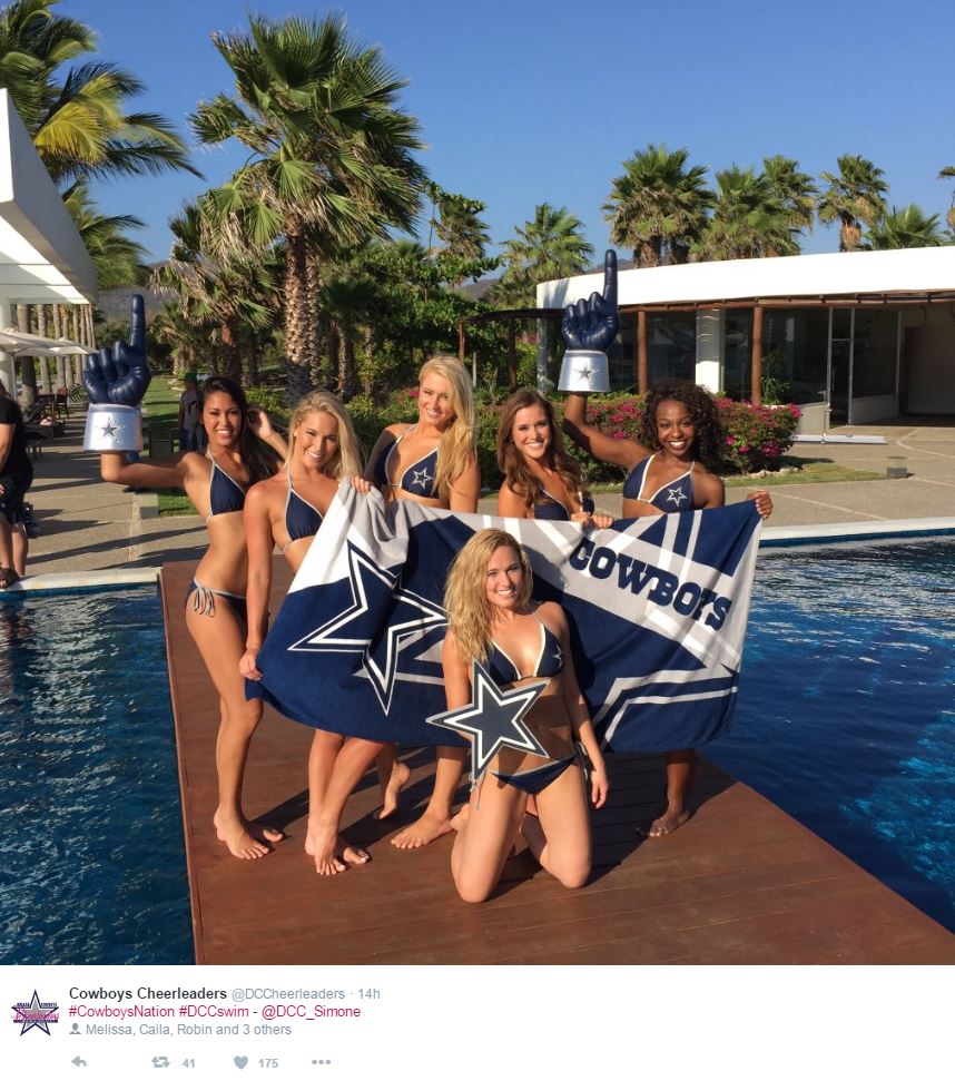 The Dallas Cowboys Cheerleaders Are Back In The Riviera Nayarit In