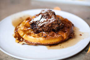 Brigid will offer its take on chicken and waffles at brunch.