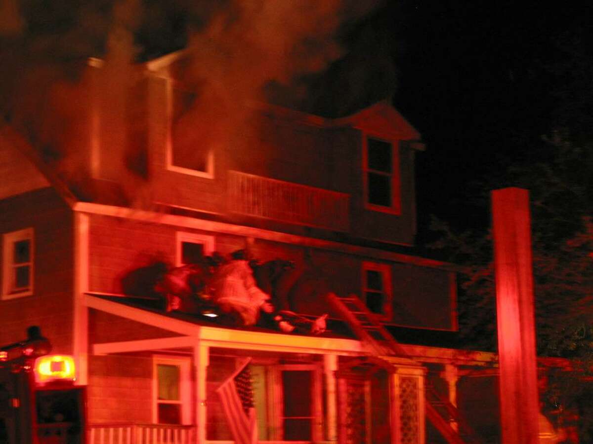 Man jumps from third floor to escape Bethel house fire