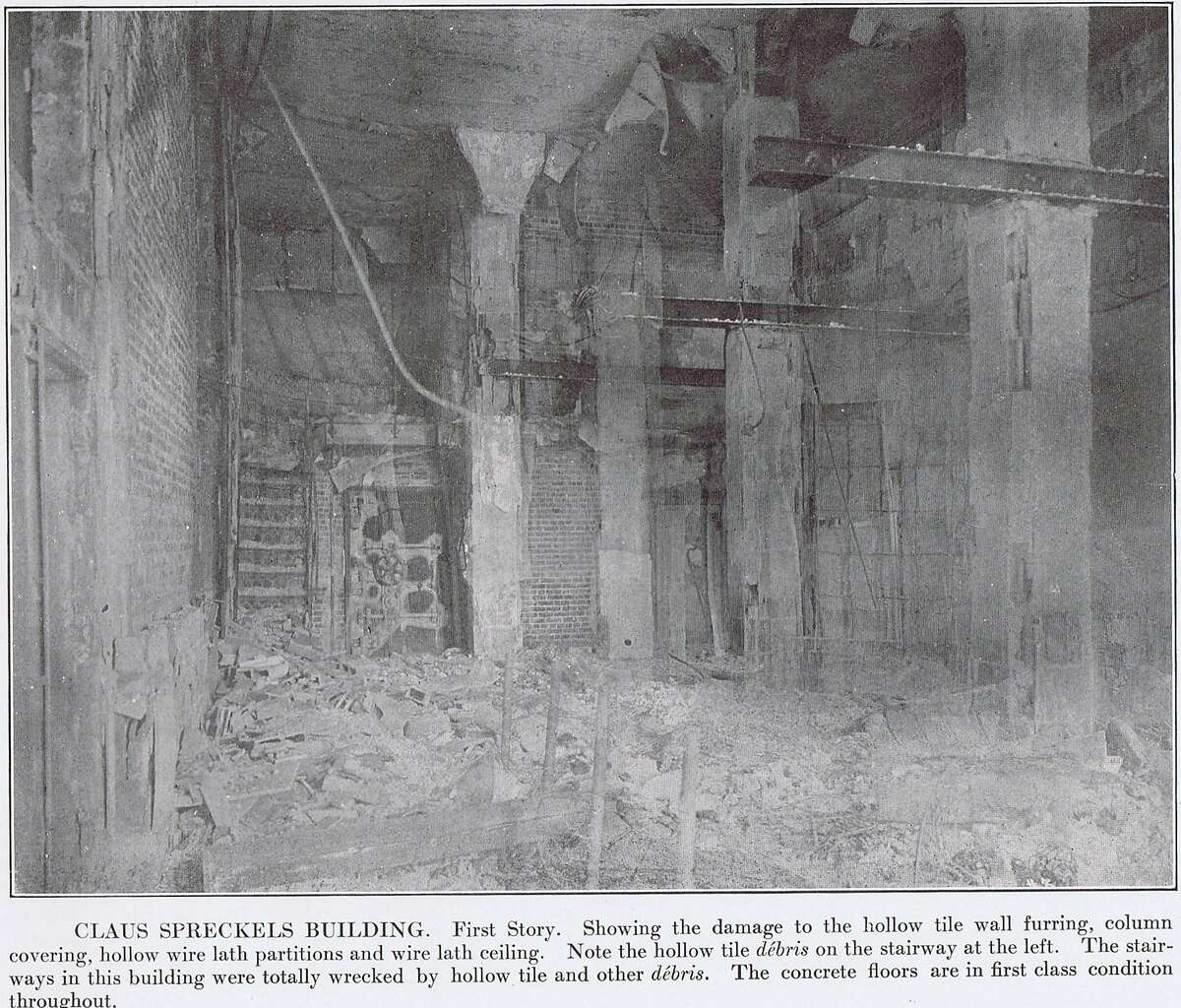 San Francisco earthquake 1906 engineer's documentation of the calamity